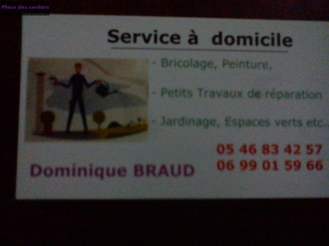 service a domicile  à Lussant