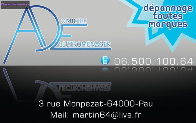 vente et depannage electromenager à Pau